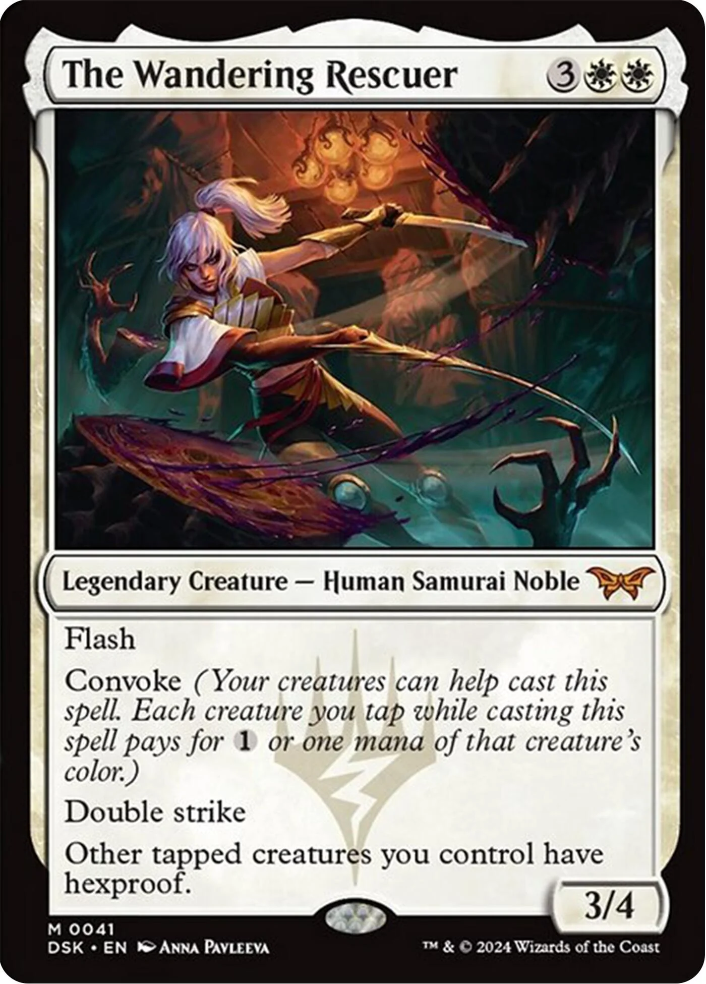 Magic: The Gathering - The Wandering Rescuer [DSK - 41]