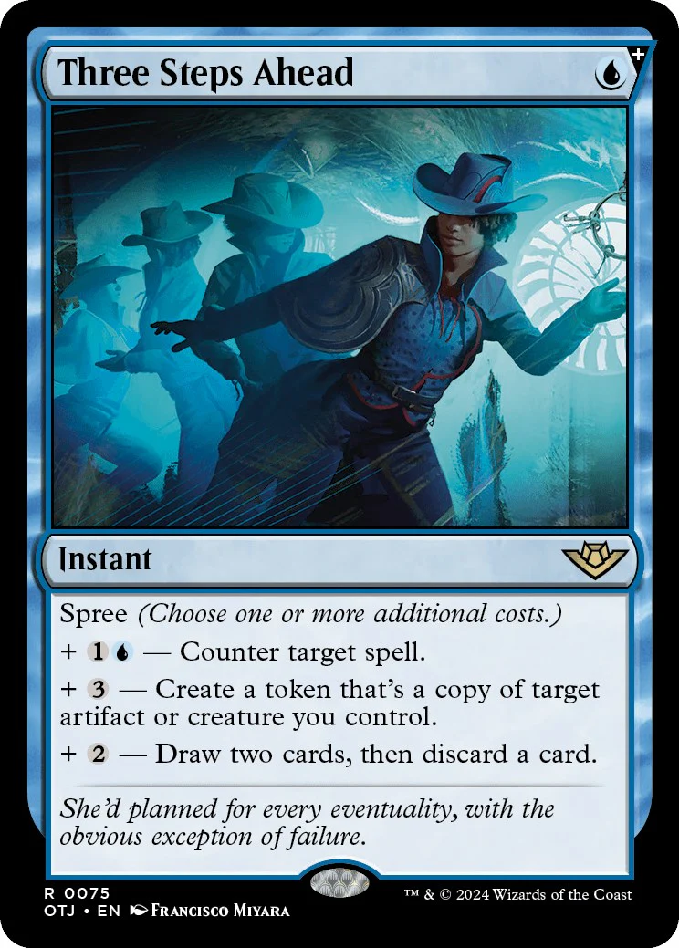 Magic: The Gathering - Three Steps Ahead [OTJ - 75]