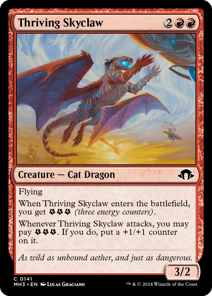 Magic: The Gathering - Thriving Skyclaw [MH3 - 141]