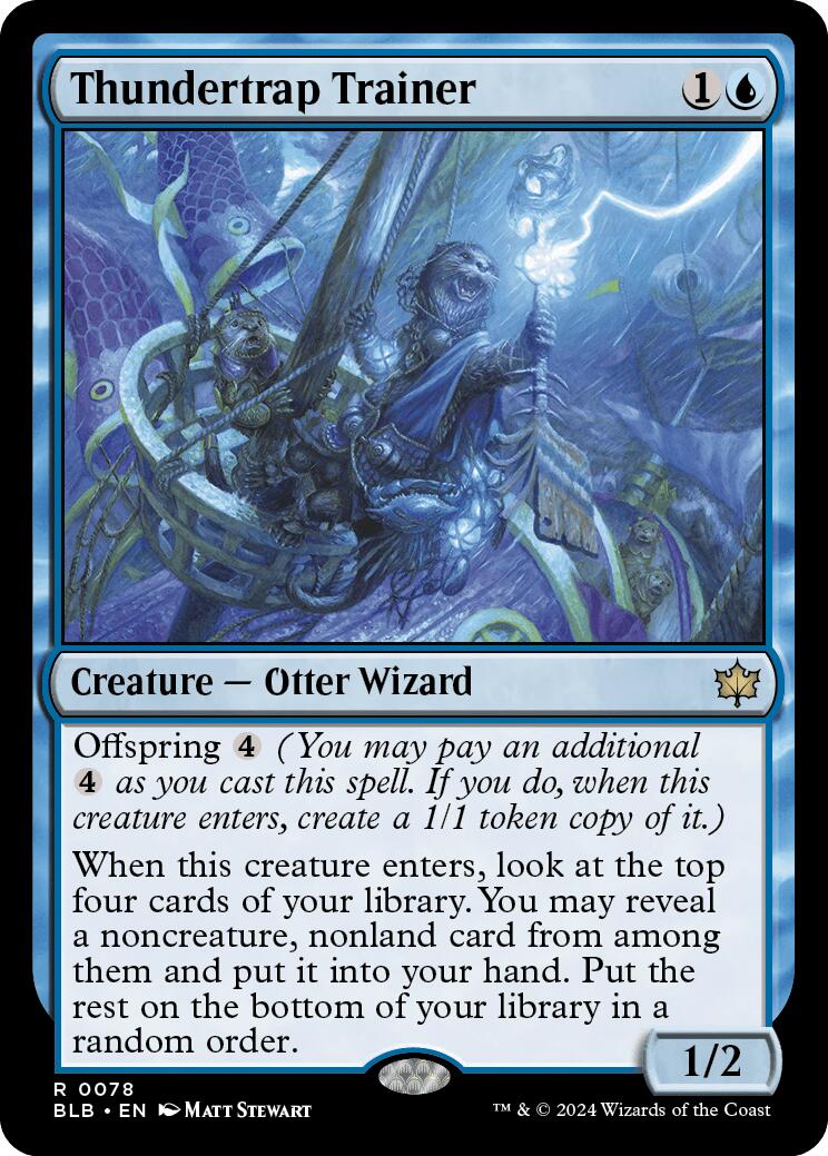 Magic: The Gathering -  Thundertrap Trainer [BLB - 78]