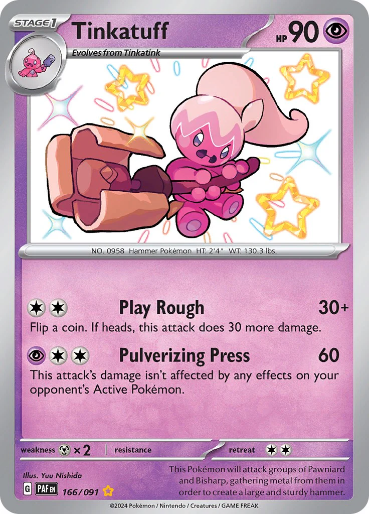 Pokemon TCG: Tinkatuff [PAF - 166/091]