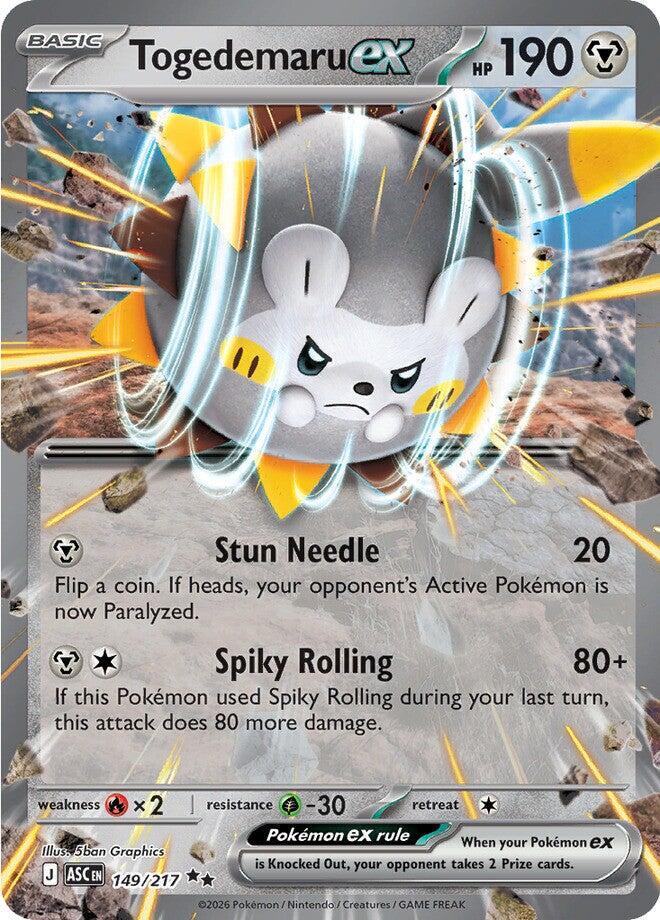 Pokemon TCG: Togedemaru ex [ASC - 149/217]
