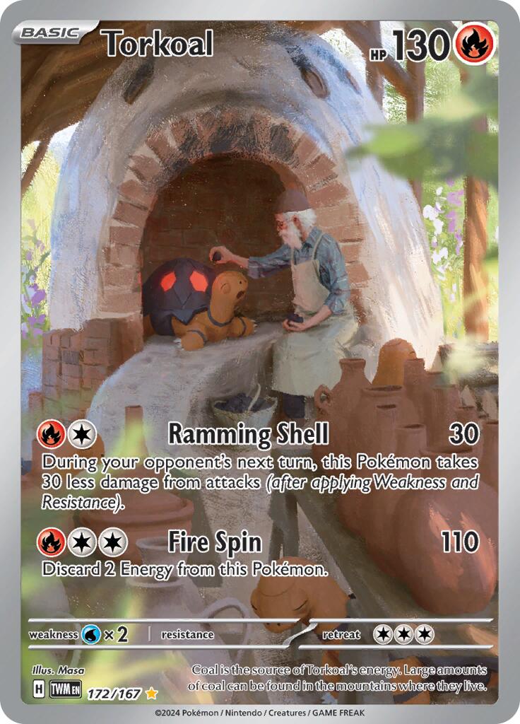 Pokemon TCG: Torkoal - 172/167 [TWM - 172/167]