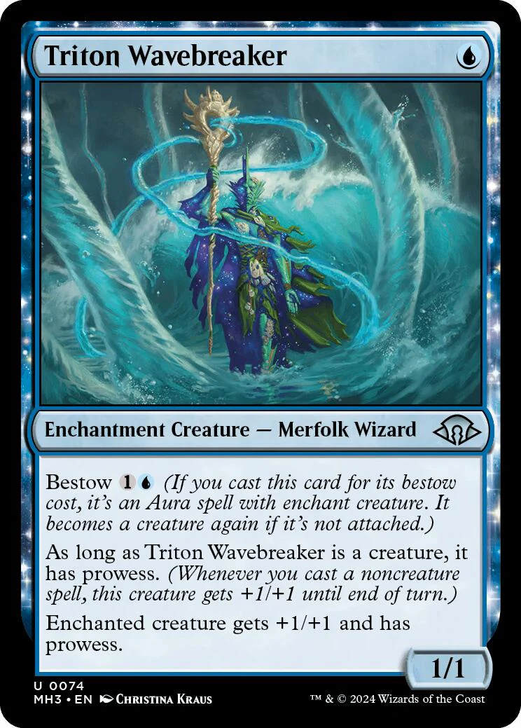 Magic: The Gathering - Triton Wavebreaker [MH3 - 74]