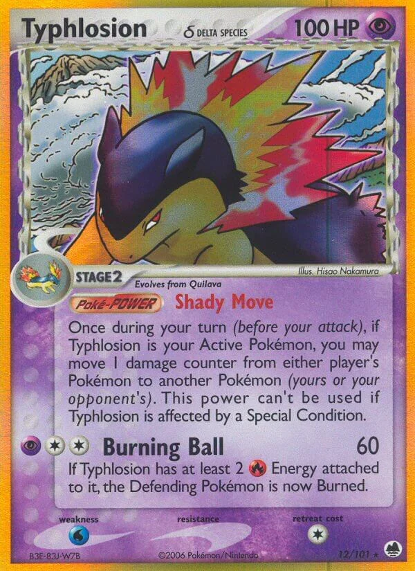 Pokemon TCG: Typhlosion (Delta Species) [DF - 12/101]