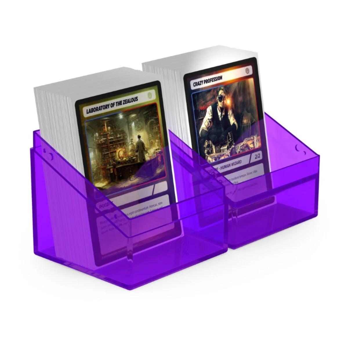Ultimate Guard: Deck Box – Boulder 100+ – Clear: Amethyst - Image 3