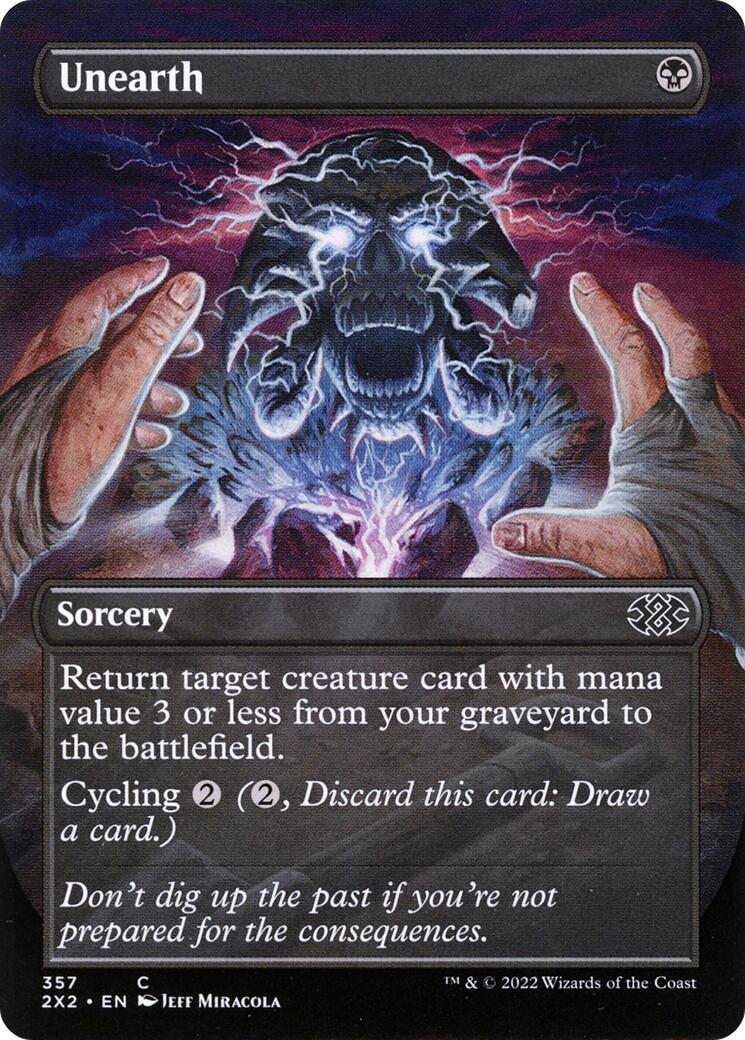 Magic: The Gathering - Unearth (Borderless) [2X2 - 357]