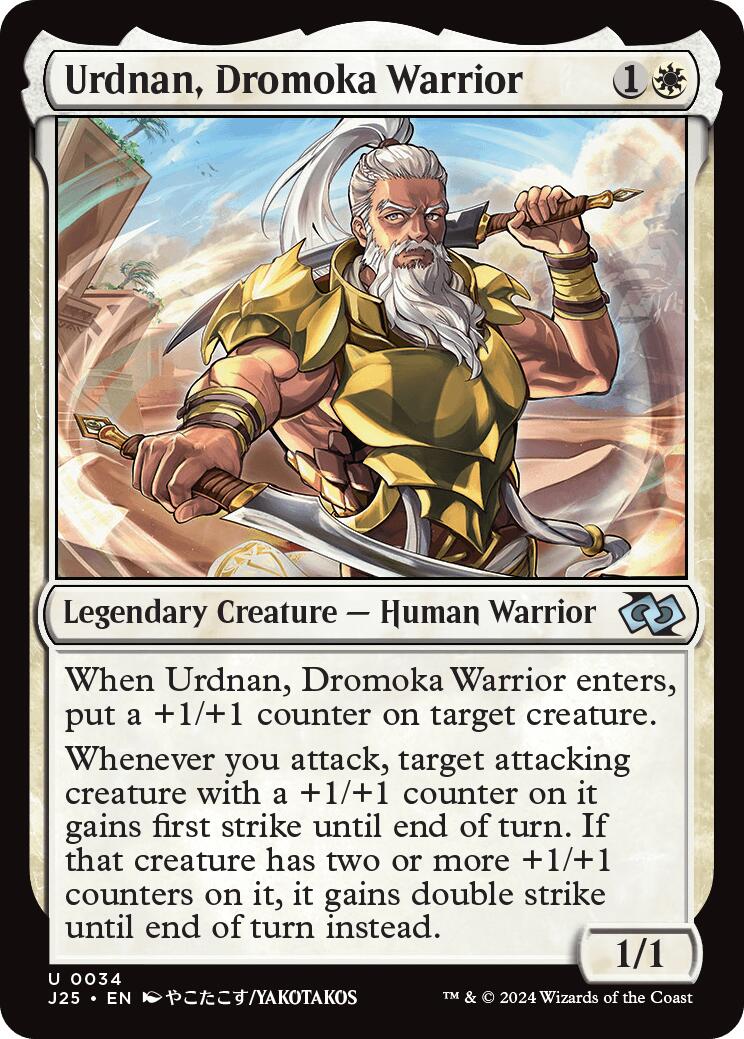 Magic: The Gathering -  Urdnan, Dromoka Warrior (Anime) [J25 - 34]
