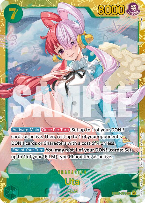One Piece Card Game: Uta (061) [EB-03 - EB03-061]