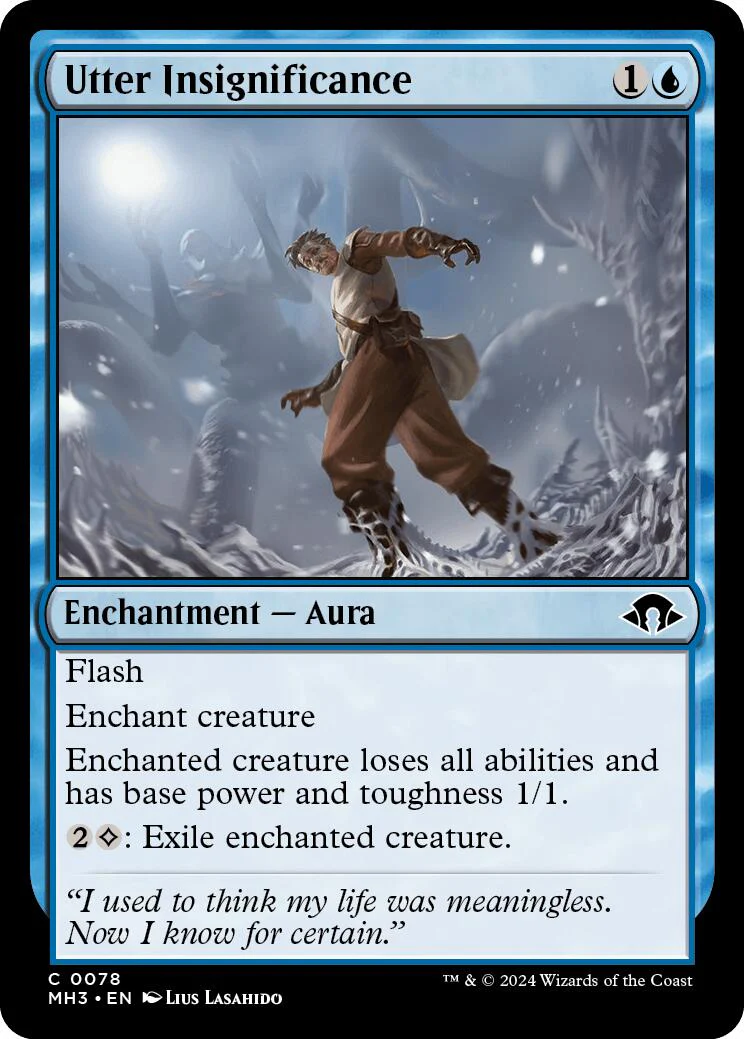 Magic: The Gathering - Utter Insignificance [MH3 - 78]