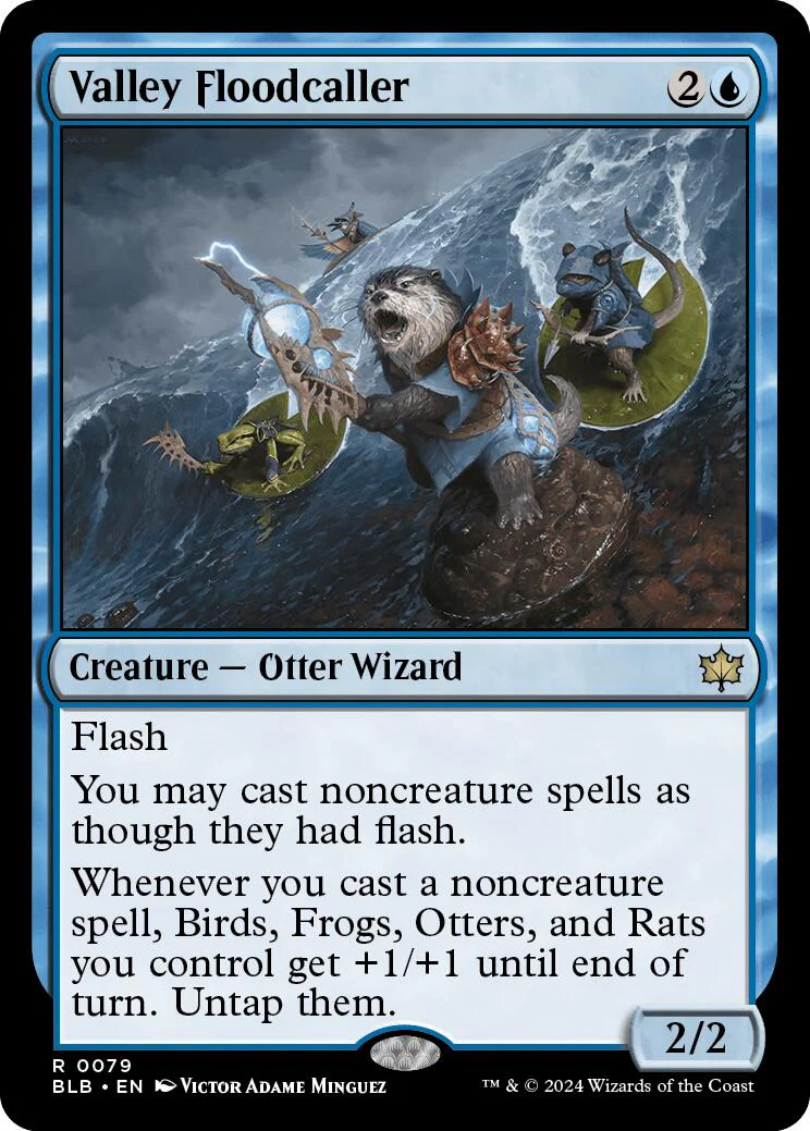 Magic: The Gathering -  Valley Floodcaller [BLB - 79]