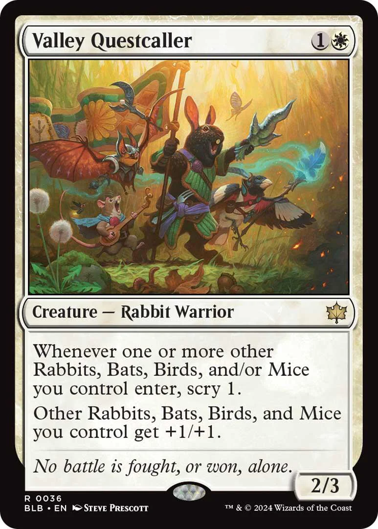 Magic: The Gathering -  Valley Questcaller [BLB - 36]