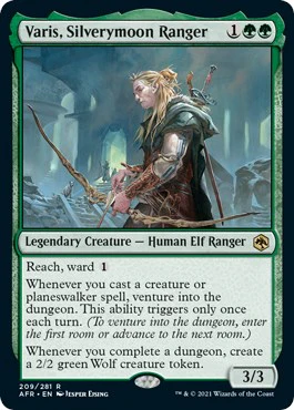 Magic: The Gathering - Varis, Silverymoon Ranger [AFR - 209]