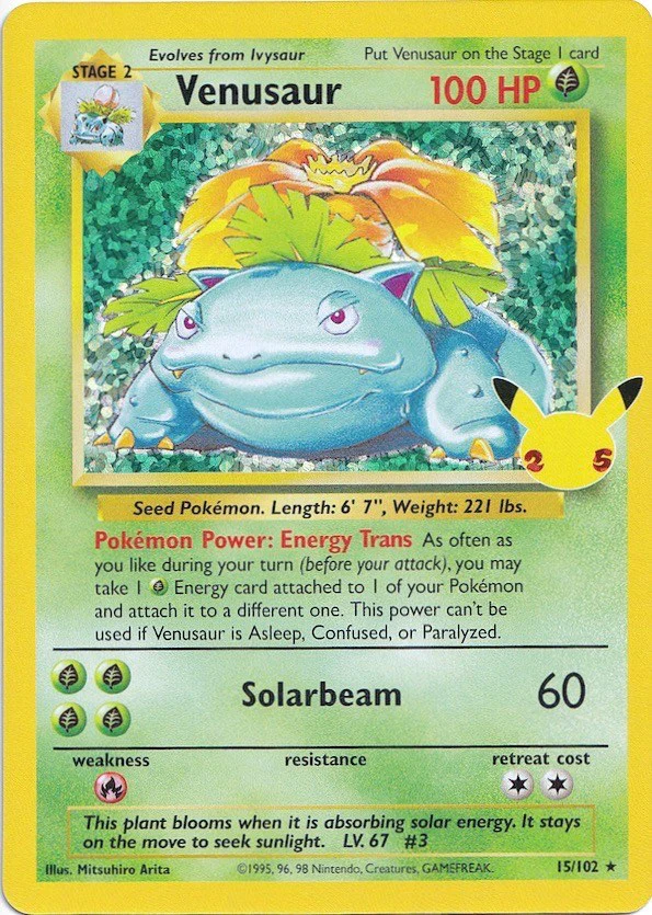 Pokemon TCG: Venusaur [CCC - 15/102]