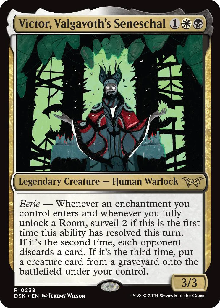 Magic: The Gathering -  Victor, Valgavoth's Seneschal [DSK - 238]