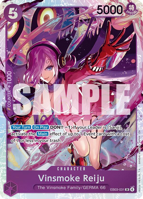 One Piece Card Game: Vinsmoke Reiju [EB-03 - EB03-031]