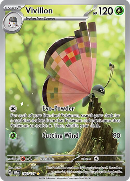Pokemon TCG: Vivillon - 193/191 [SSP - 193/191]