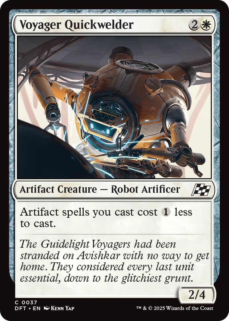Magic: The Gathering - Voyager Quickwelder [DFT - 37]