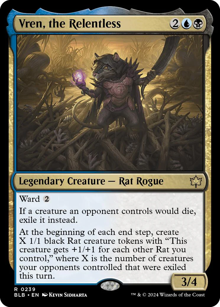 Magic: The Gathering -  Vren, the Relentless [BLB - 239]