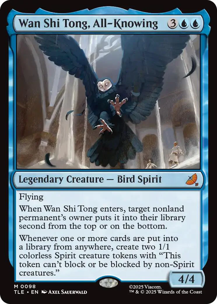 Magic: The Gathering - Wan Shi Tong, All-Knowing [TLE - 98]
