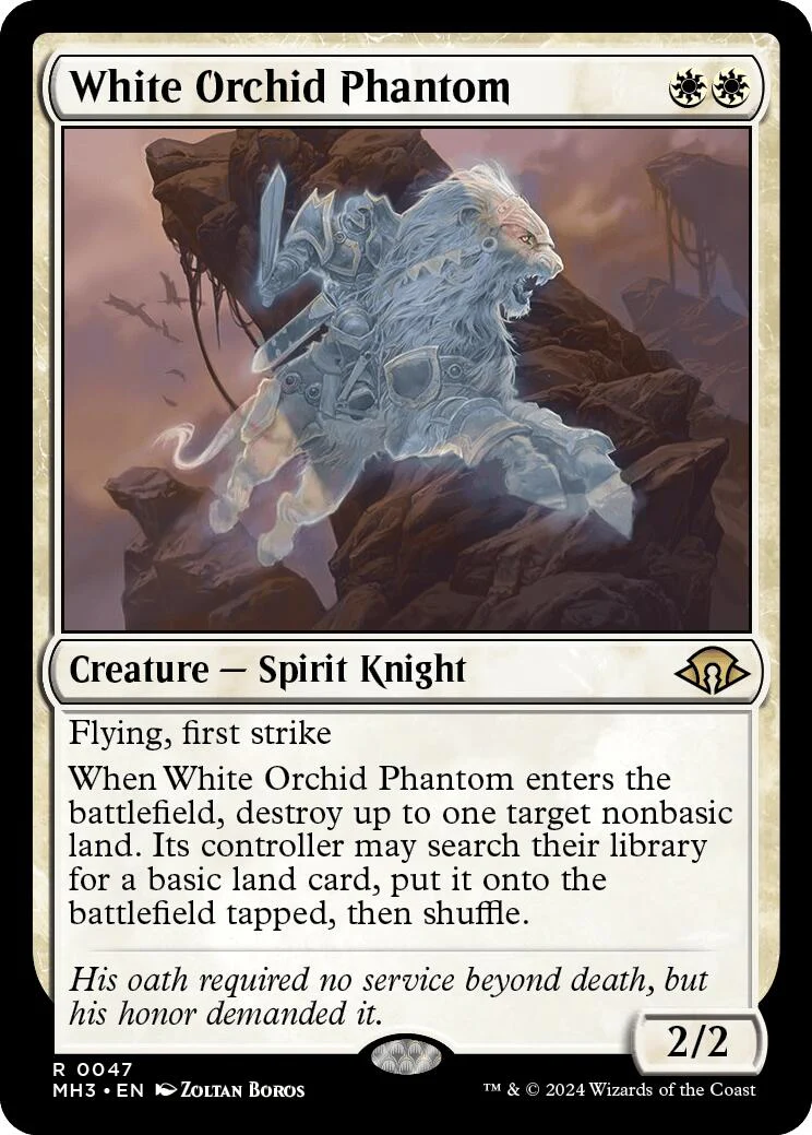 Magic: The Gathering - White Orchid Phantom [MH3 - 47]