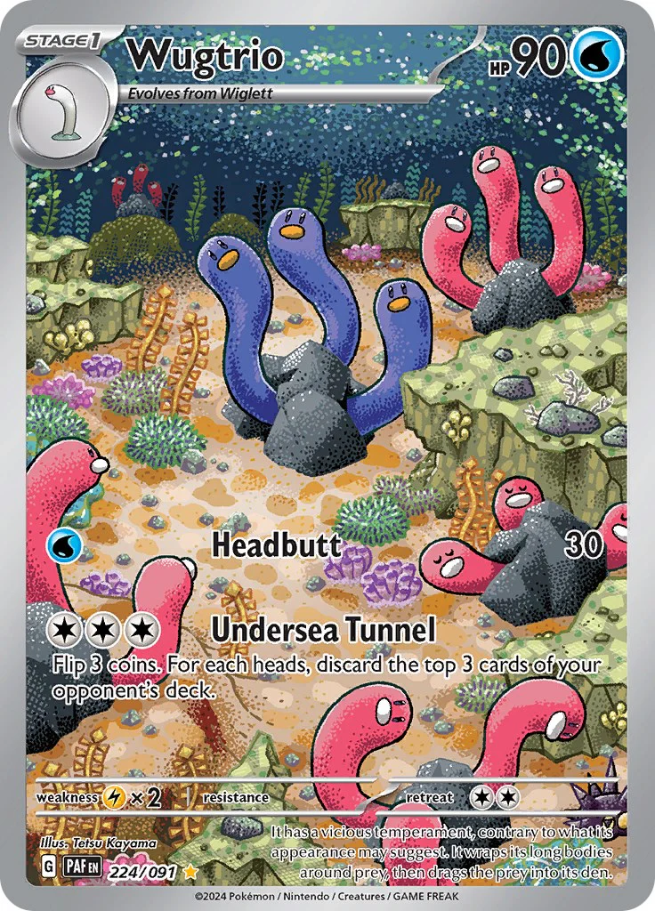 Pokemon TCG: Wugtrio - 224/091 [PAF - 224/091]