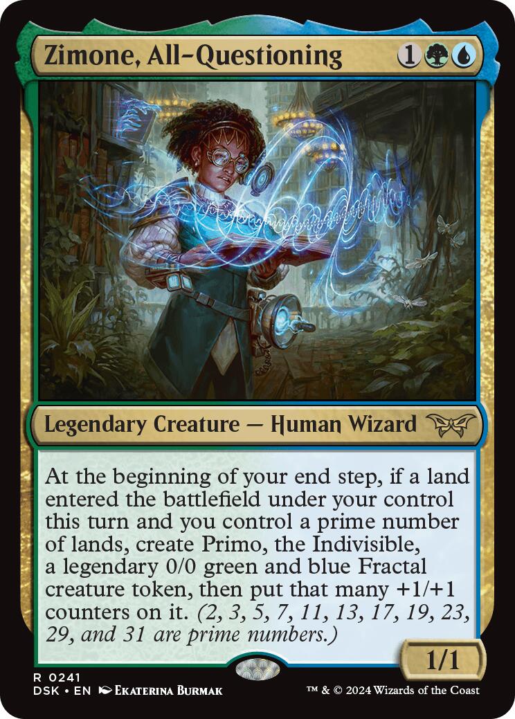 Magic: The Gathering -  Zimone, All-Questioning [DSK - 241]