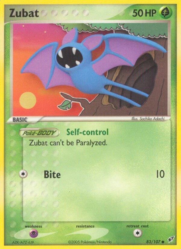 Pokemon TCG: Zubat [DX - 83/107]